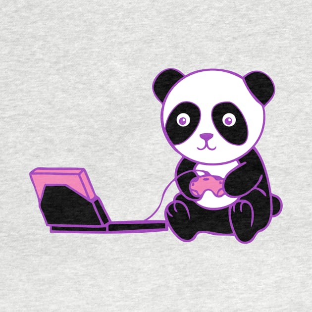 Gamer Panda by Just Gaby Gaming